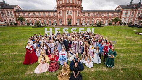 Gruppenfoto hessische "Hoheiten"