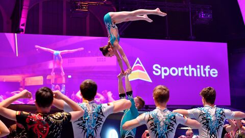 Es wurde viel Akrobatik geboten.