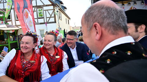 Ministerpräsident Boris Rhein eröffnet Hessentag 2023 in Pfungstadt