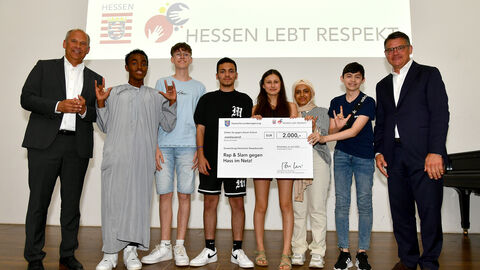 Ausgezeichnete Schülerwettbewerb Hessen lebt Respekt 