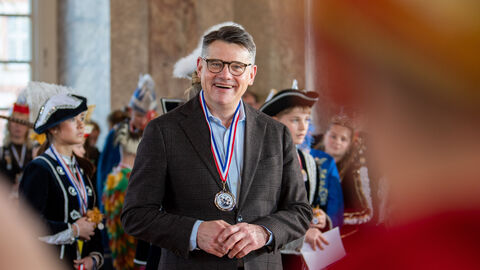 Empfang für die „Hessischen Tollitäten“ 2025